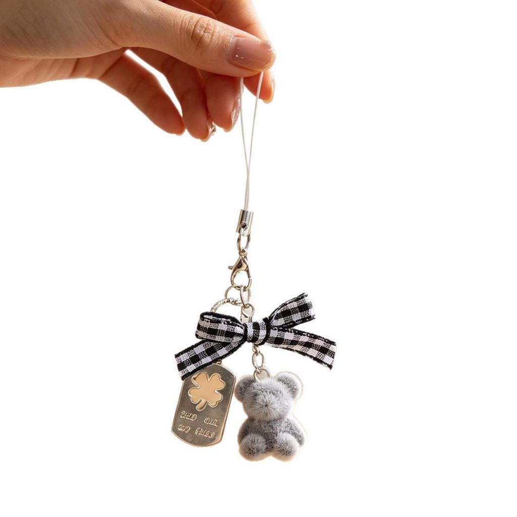 Cross-Border Cute Little Bear Pendant Keychain Lanyard 
