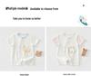 Dünner Stil Sommer Baby Strampler Kurzarm Body für Neugeborene