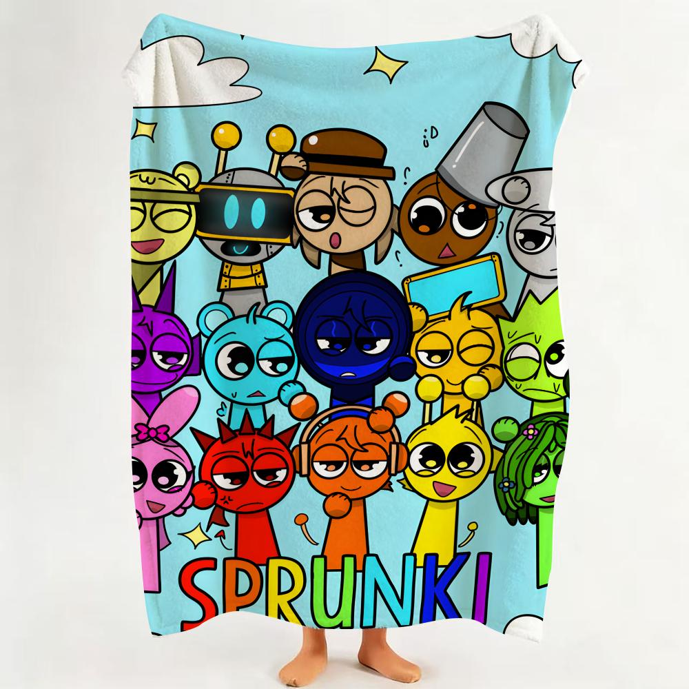 

Game I Incredibox Flannel Blanket Suitable for Sofa Living Room Bedroom 75cmx90cm