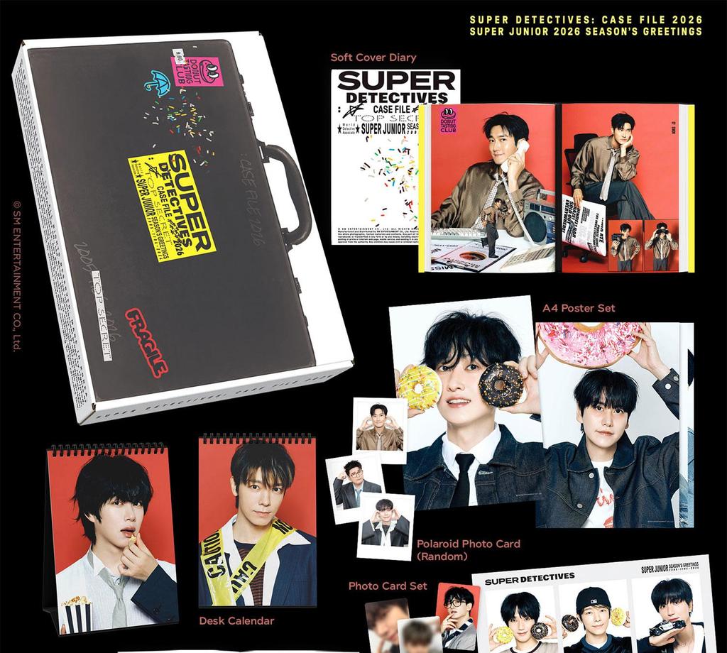 Super Junior [SUPER DETECTIVES] 2026 SM Artist SEASON'S GREETINGS