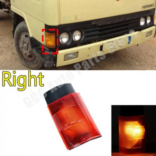 For Mitsubishi Canter FE 3/4 1986 -1995 Front Bumper Side Turn Signal Light Lamp