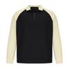 Men Golf Shirt Long Sleeve Colorblock Sweatshirt Lightweight  Knitted Shirts