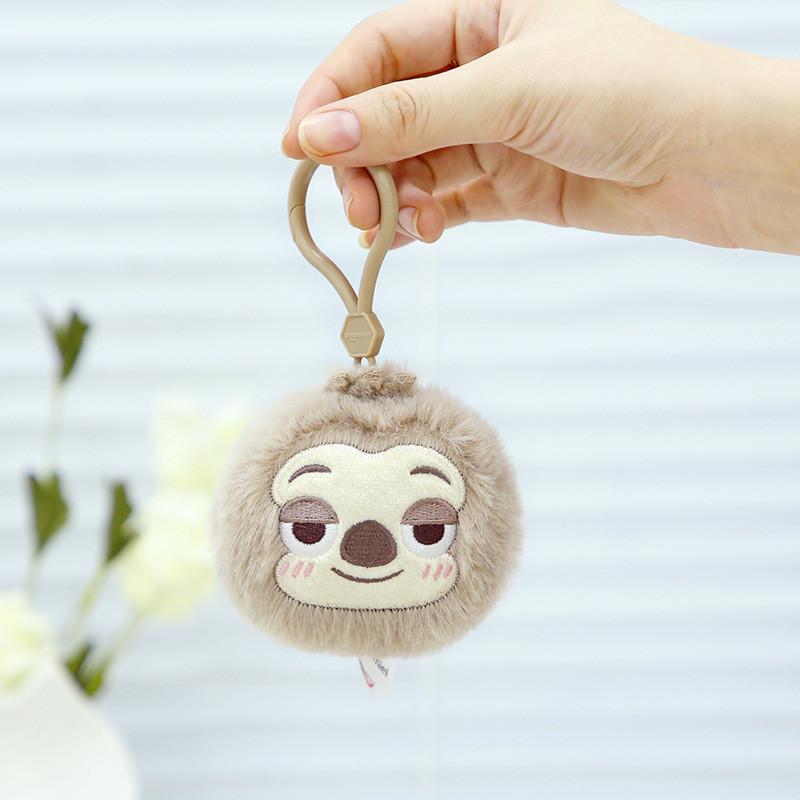 Plüsch Zootopia Faultier Schlüsselanhänger Rucksackanhänger Cartoon Dekoration Geschenk