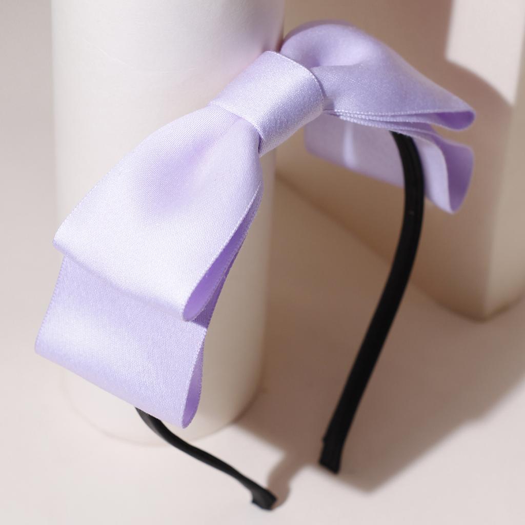 Lystrfac Fashion Retro Double Layer Bow Hairband for Women Girls Hair Hoop Ribbon Headband Ladies Bezel Hair Accessories