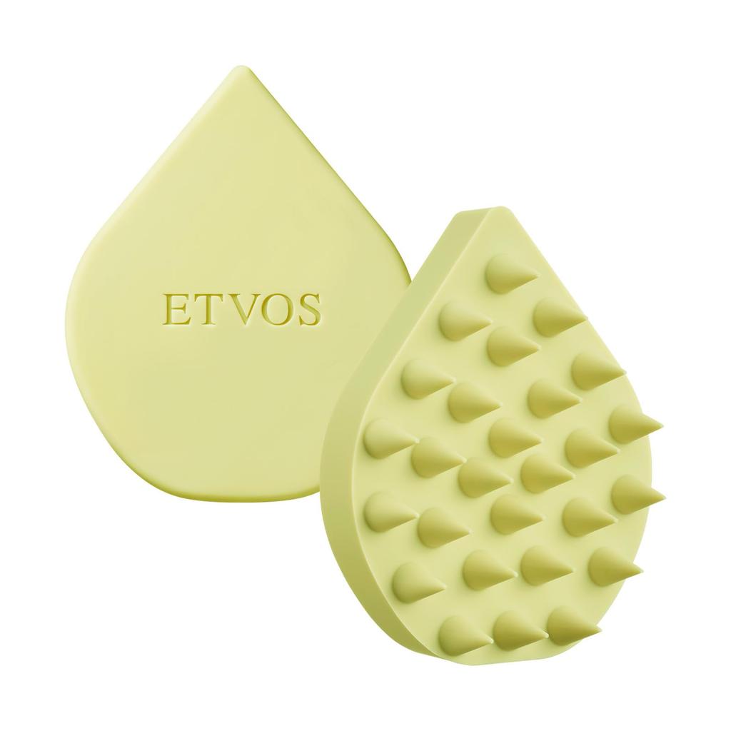 ETVOS Relaxing Massage Brush 1 Brush Massage Shampoo Head #Lime, (Scalp Brush, Brush, Massage)