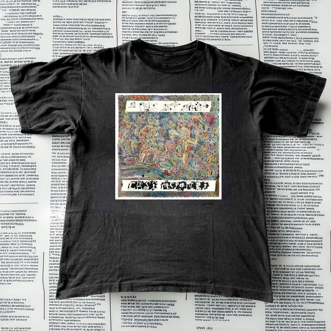 A Folk Set Apart - Cass McCombs Black Cotton Shirt All size S-5XL CL440 XL
