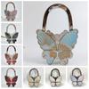Fashion Butterfly Handbag Hook for Women Portable Creative Purse Holder Foldable Durable Bag Hanger for Table