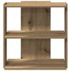 Regał 3-Poziomowy Artisan Oak 60X30X60 Cm Drewno Klejone