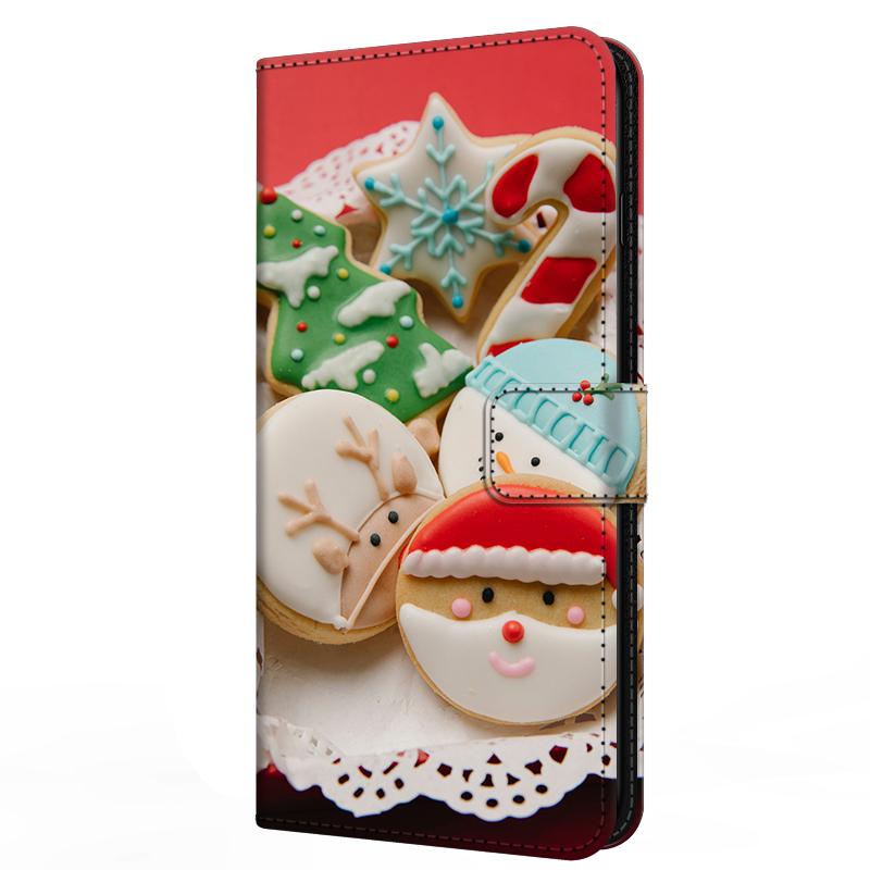 Leather Case For Honor 300 Honor300 Ultra Card Stand Book Cover For Magnetic Wallet Phone Bumper Merry Christmas Shell Flip Para