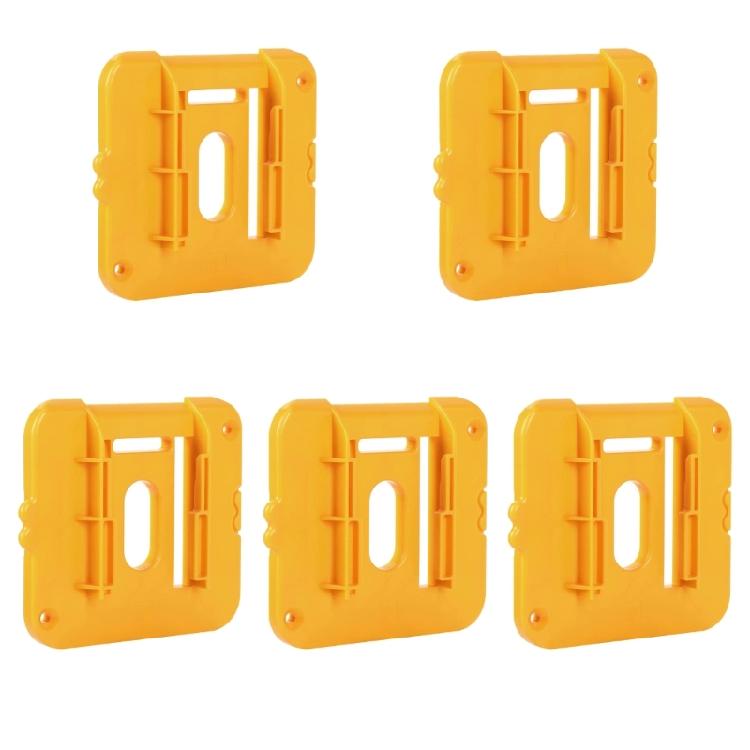 Practical Battery Holders Featuring Solid Construction for Reliable 18V/20V Battery Organization Wall or Benches Mount