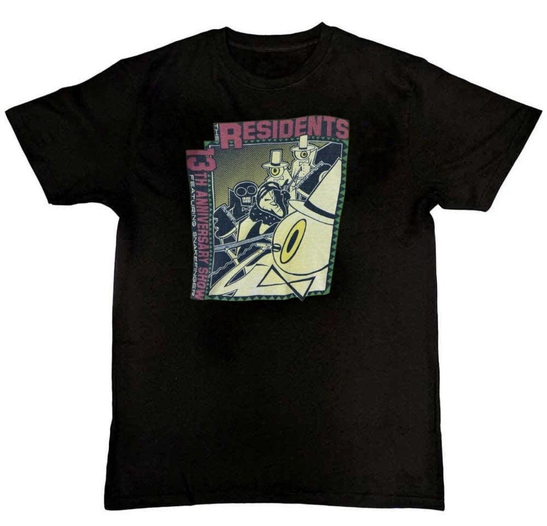 vintage 1986 THE RESIDENTS featuring snakefinger Mens T-Shirt S