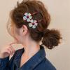 Frühling und Sommer Symphony Essigsäure Blume Haarnadel Seitenclip Seitenhaarnadel Neue Pony-Klammer High-End Stirnhaar-Accessoires
