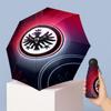 Eintracht Frankfurt Fußballmuster Gedruckter Mini 5-fach 8-Rippen Kompakter Regenschirm Winddicht Wasserdicht Leicht Tragbar Faltbar