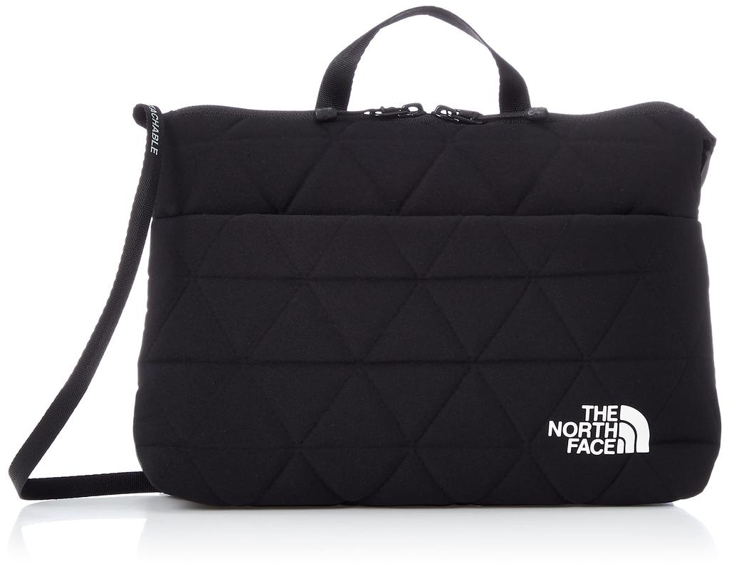 The North Face Geoface Pouch Shoulder Bag NM82284 Black Free Size