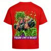 Dragon Ball Gym Sports Casual TRAIN LIKE A BEAST TShirt Unisex 2026 Summer Oversized Broly Graphic Print Outdoor Daily Wear Tee