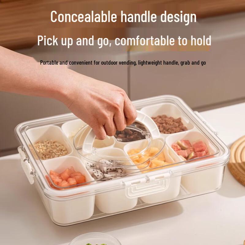 304 Stainless Steel Divided Food Storage Container