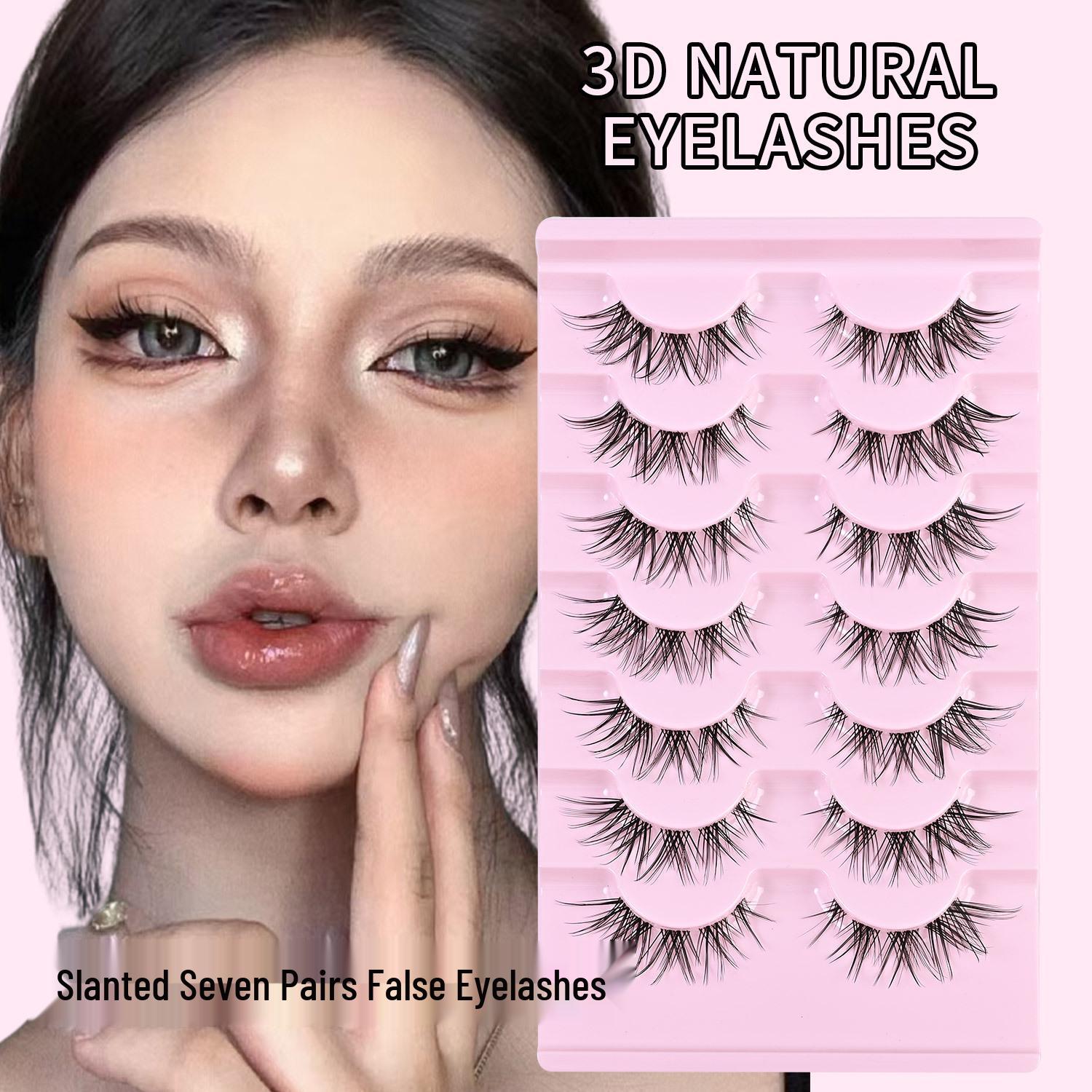 

Natural Black Criss-Cross Eyelash Extensions - 7 Pairs