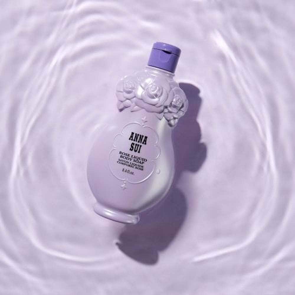 Anna Sui Rose Body Wash Duo & Lotion Set (+Round Towel) 250ml*3