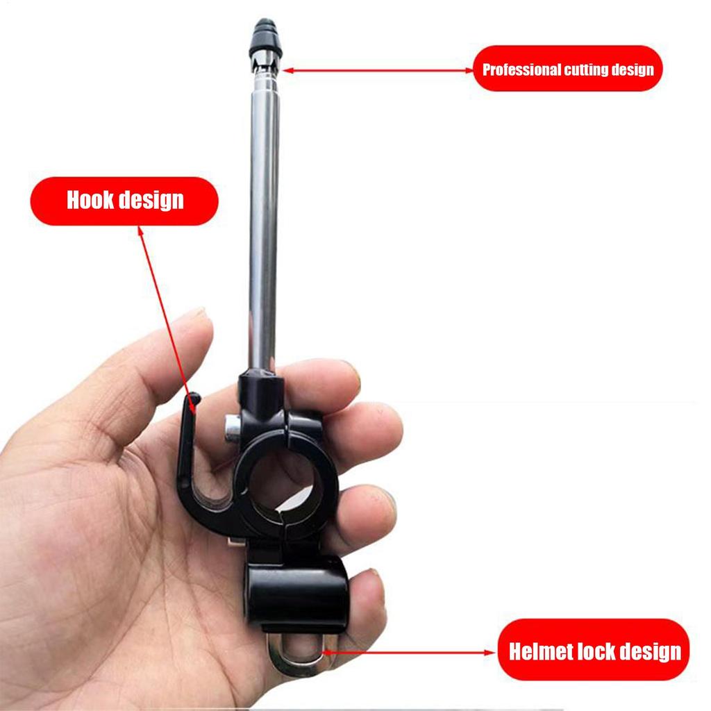 Justerbar Motorcykel Anti-Kite Linjeskärare Anti-Klippning Hals Antenn Motorcykel Flaggstång Körning Modifieringsverktyg