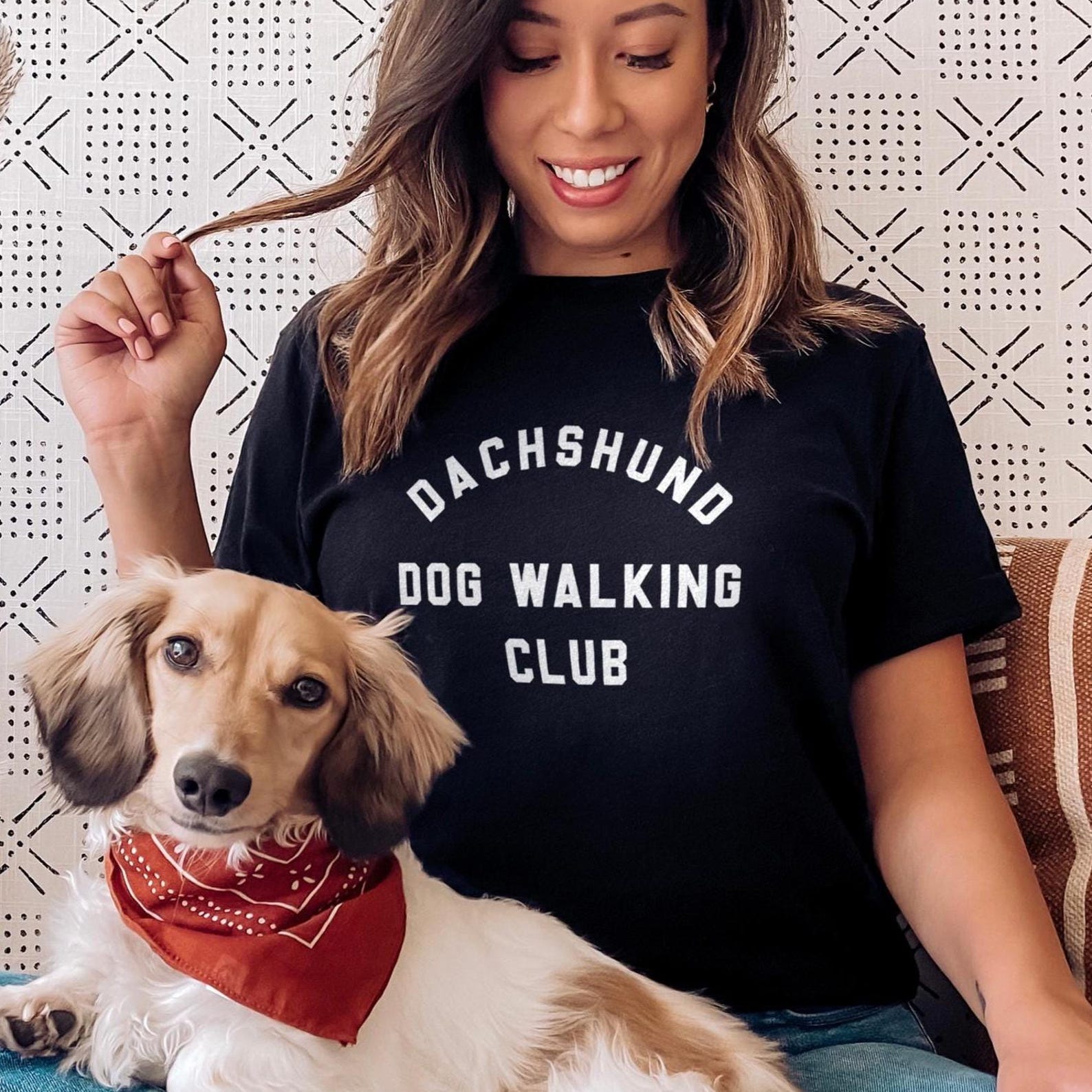 Custom Dog Walking Shirt, Personalized Dog Breed T-Shirt, Dog Lover Gift, Custom Pet Name Tee, Dog Owner Shirt 4XL