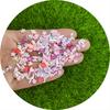 Valentine's Day Heart Polymer Clay Slices Soft Slime Clay Sprinkles for DIY Colorful Slime Decoration Crafts