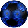 SIZE 5 Leicester City FC Soccer Ball Colorful All Ages Machine Stitched PVC Competition Ready Durable High-Bounce