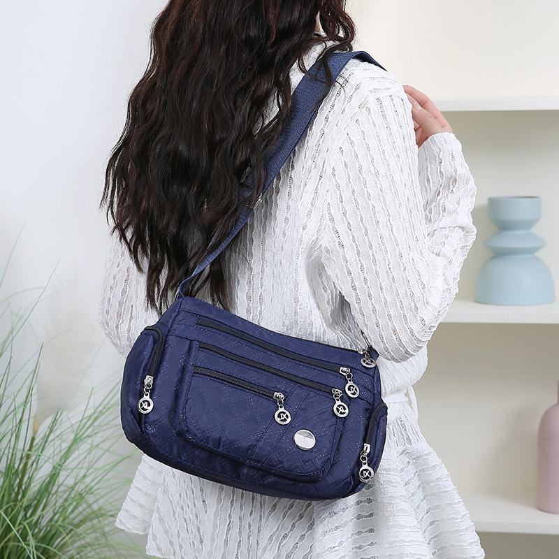 Geantă Femei Capacitate Mare Geantă de Umăr Impermeabilă și Rezistentă la Uzură Buzunare Multiple Navetă Timp Liber Exterior Geantă Crossbody