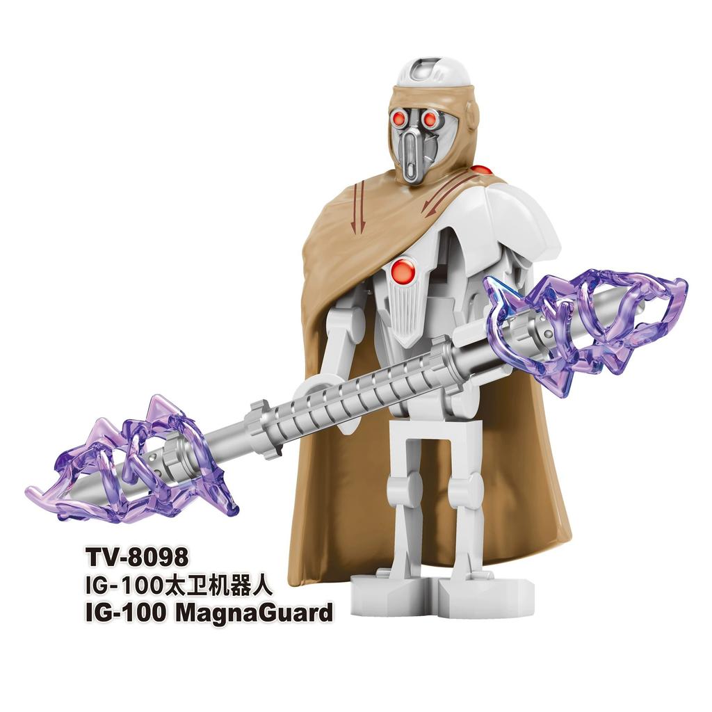 TV6112 Gwiezdne Wojny Seria Filmowa Robot Wojny Klocki Budowlane Zestaw Minifigurek Kolekcjonerska Figurka Akcji Zabawka