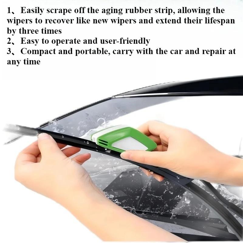 1pc Car Wiper Repair Tool Wiperblade Cutter Rubber Universal Windscreen Wiper Blade Trimmer Restorer Car Accessories