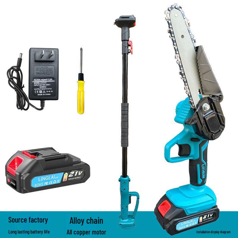 Telescopic Electric Brushless High Branch Pruner Saw for Horticulture and Fruit Trees