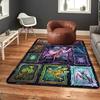 Mantis Evolution Pattern Rug Floor Mat for Living Room or Bedroom Soft and Comfortable Carpet a Gift for Birthday and Holiday.