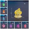 Creative Colored Halloween Candle Figurine Mini Resin Mini Candle Ornament DIY Decorations Funny Candle Statue Ghost Festival