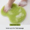 Anti-slip Foot Scrubber & Massager: Shower Pad with Suction Cups for Easy Dead Skin Removal