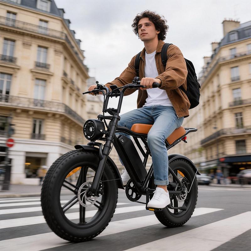 TOOFLY G20 Horský elektrický jízdní kolo pro dospělé 45KM/H 500W Motor 48V15.6Ah Baterie 20" Venkovní terénní elektrický motocykl Elektrické kolo