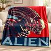 Alien blanket Flannel Blanket Soft Cozy Plush Throw for Sofa Bed Lightweight Home Decoration Outdoor camping