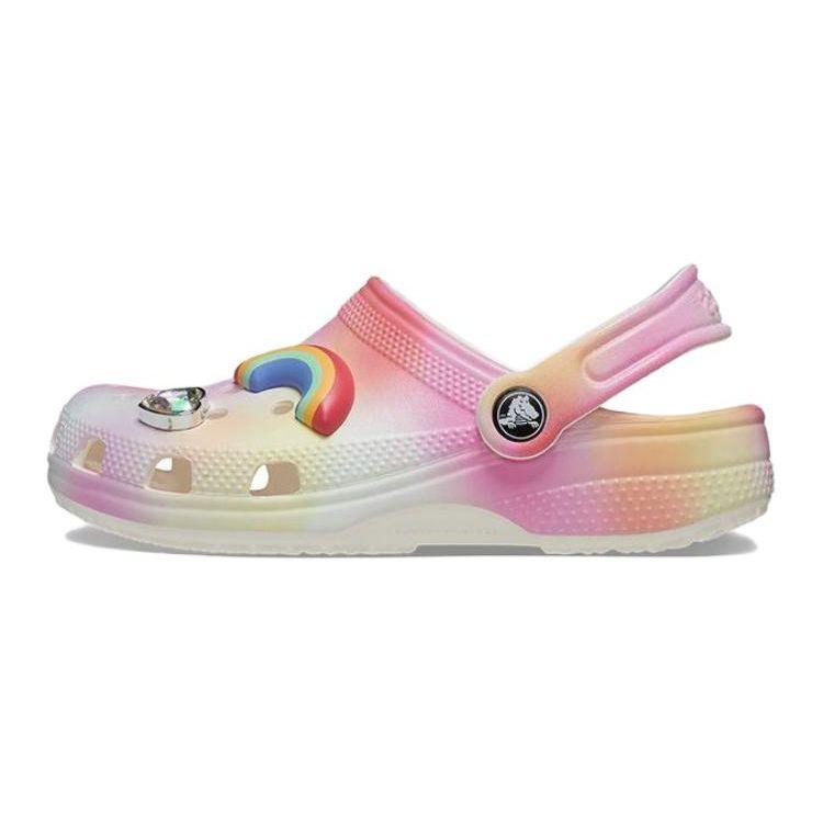 Crocs Non-Slip Durable Versatile Fashion Clogs Kids Footwear Pink 208200-94S 36-37