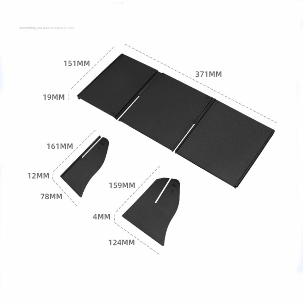 Non-Slip Glove Box Organizer Waterproof Durable Car Divider Tray Dirt-Resistant Storage Tray for 2025 2025 2026 Hyundai Santa Fe