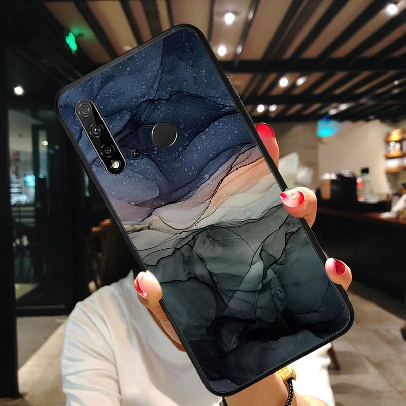 Colorful Marble Phone Case For Huawei P50 Pro P30 P40 Lite P40Pro P20 Lite P10 Plus Mate 20 Pro Mate20 X