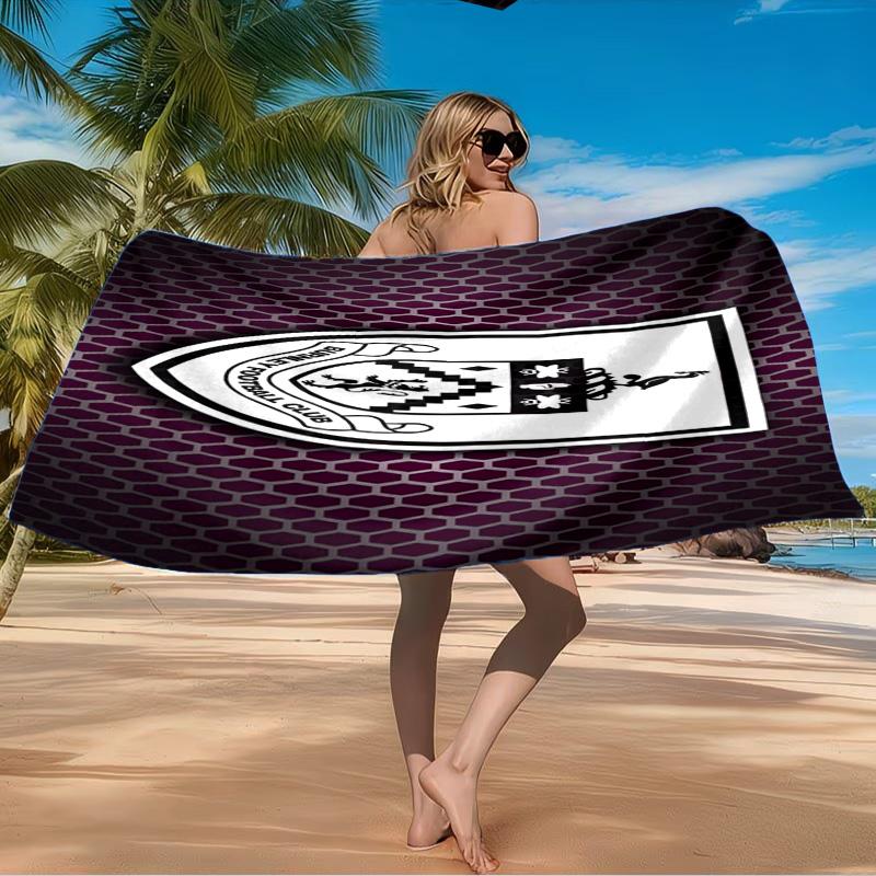 Football Club Burnley Beach Towel Microfiber Beach Towel, Lightweight and Quick-Dry, for Summer Travel, Swimming Pool Fan Birthday Gift