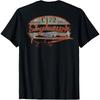 172 Skyhawk Vintage Retro Airplane Flying Pilot BACK PRINT T Shirt