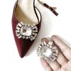 Removable Sandals, High Heels, Accessories, Alloy Rhinestone Shoe Buckles, Shoe Upper Accessories