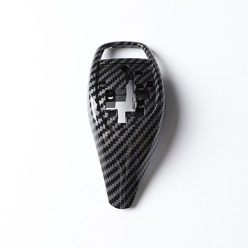 Car Gear Stick Shift Knob Handle Cover For BMW 1 2 3 4 5 6 7 Series F20 F21 F22 F23 F30 F31 X3 F25 X4 F26 LHD Auto Accessories
