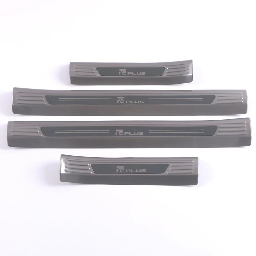 Applicable22Style BYD YuanplusStainless Steel Threshold Strip Welcome Pedal Back Fender Backup Tail Box