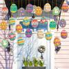 New Style, Easter Themed, Single-sided Paper, Easter Egg Decoration, Party Scene Arrangement, Decorative Pendant Supplies