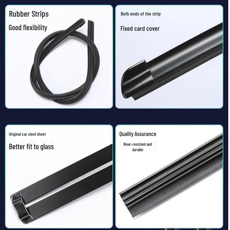 BYD Yuan Plus EV Frameless Front & Rear Silent Wiper Blades BYD Yuan EV [Front Wipers Pair]