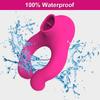Penis Cock Ring Vibrator For Women Clit Sucker Clitoral Stimulator Sex Delay Ejaculation Dick Enlarger Ring Toys For Men Couples