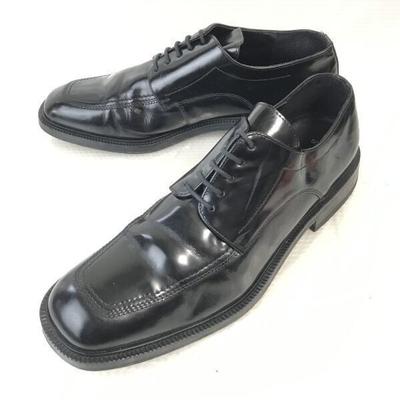 Vintage LLOYD Leather U-Tip Shoes [11/46/29.0-29.5/Black] Germany(USED)