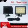 Solar-Powered LED Wall Light with Motion Sensor & Light Control