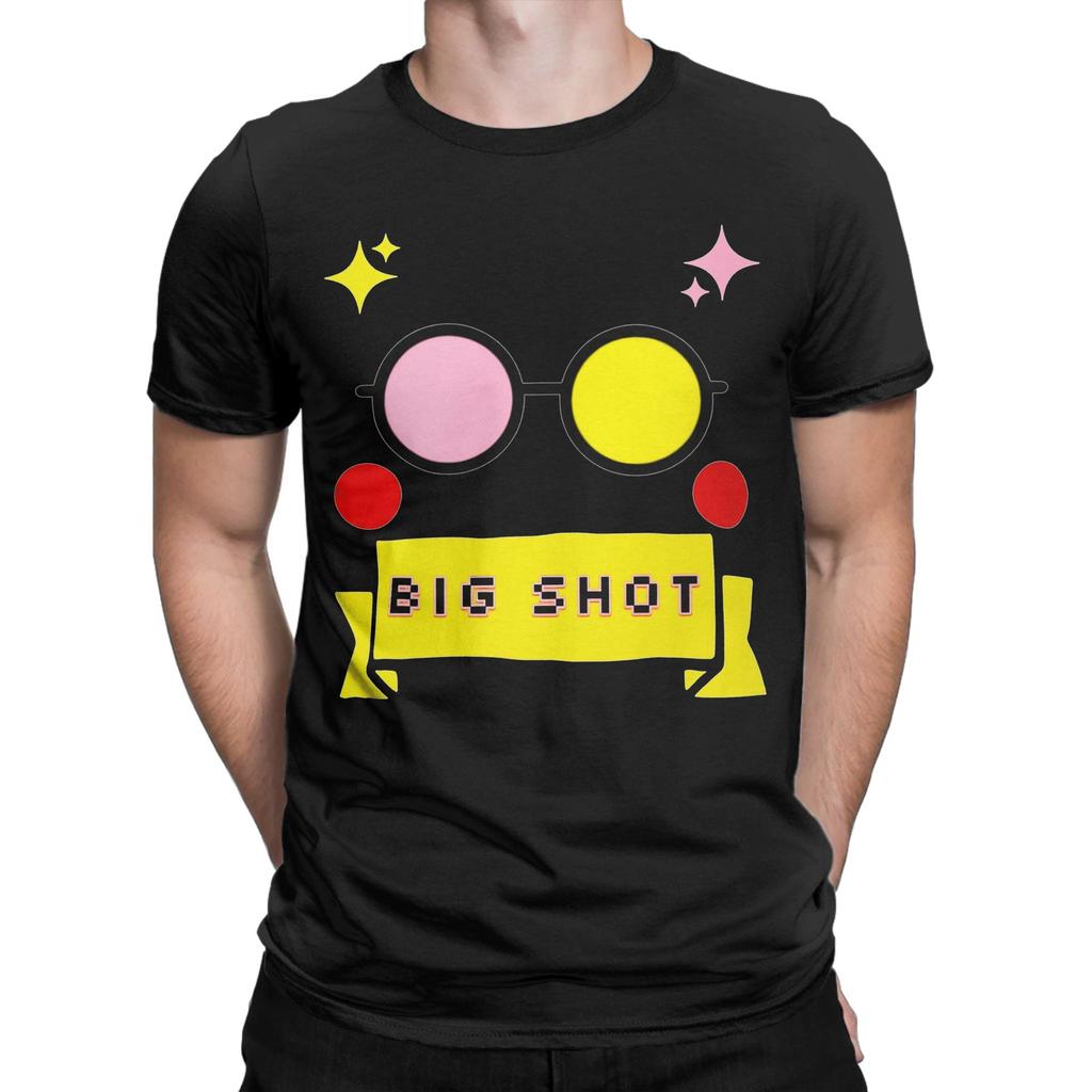 Couple T-Shirt Spamton  Deltarune Big Shot T-Shirts Fashion  Summer Tees Vintage Print Cotton Tops Birthday Present