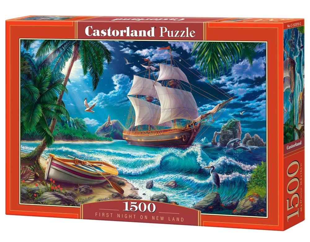 Puzzle 1500 pieces C-152070-2 First Night on New Land
